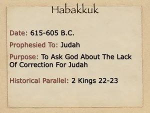 Habakkuk: Book Introduction