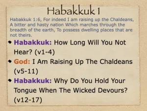 Habakkuk 1 Outline