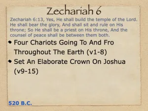 Zechariah 6 Outline