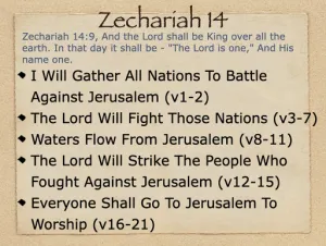 Zechariah 14 Outline