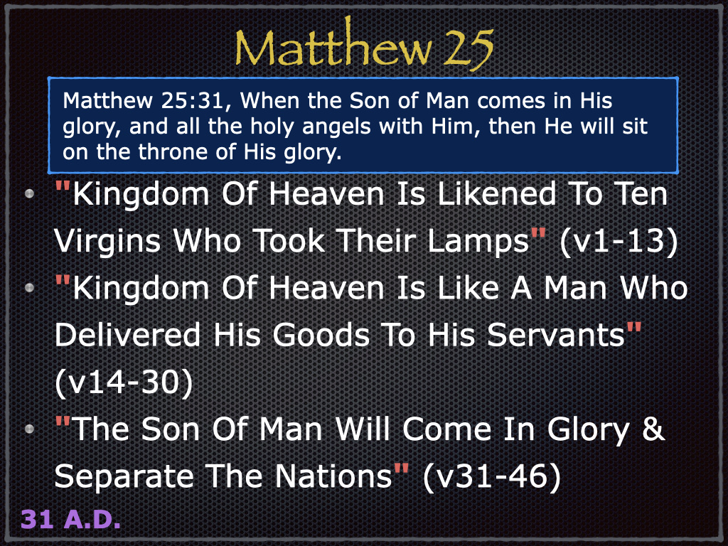 Study Matthew 25 on FerventWord