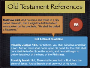 Matthew 2 Old Testament References 5
