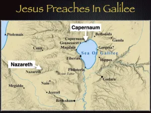 Matthew 4 - Jesus Preaches In Galilee Nazareth Capernaum