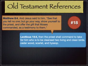 Matthew 8 Old Testament References 18