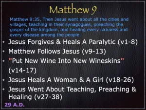 Matthew 9 Outline