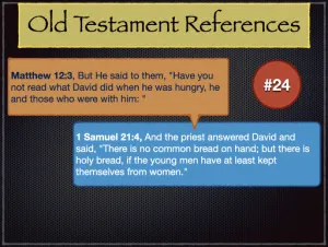Matthew 12 Old Testament References 24