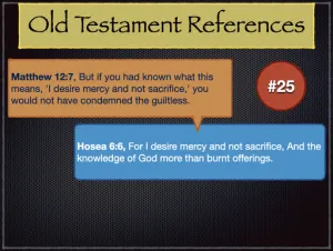Matthew 12 Old Testament References 25