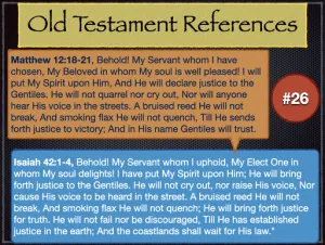 Matthew 12 Old Testament References 26