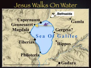 Matthew 14 - Jesus Walks On Water