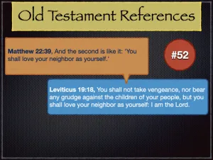 Matthew 22 Old Testament References 52