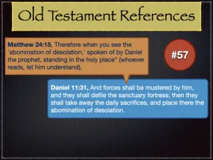 Matthew 24 Old Testament References 57