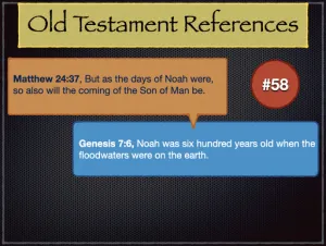 Matthew 24 Old Testament References 58