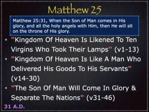 Matthew 25 Outline