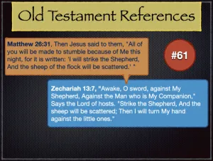 Matthew 26 Old Testament References 61