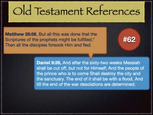 Matthew 26 Old Testament References 62