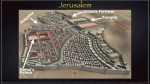 Luke 20 - Jerusalem Locations