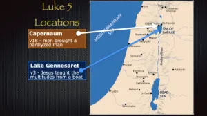 Luke 5 - Luke 5 Locations