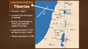Luke 9 - Location Profile Tiberias