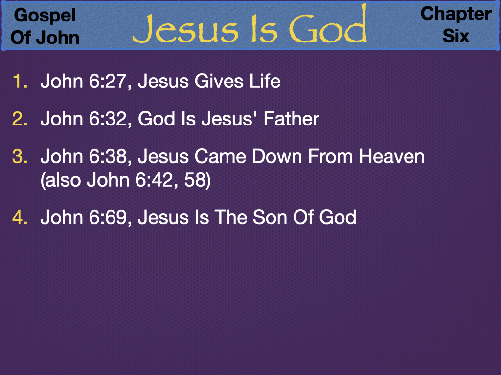 Study John 6 on FerventWord
