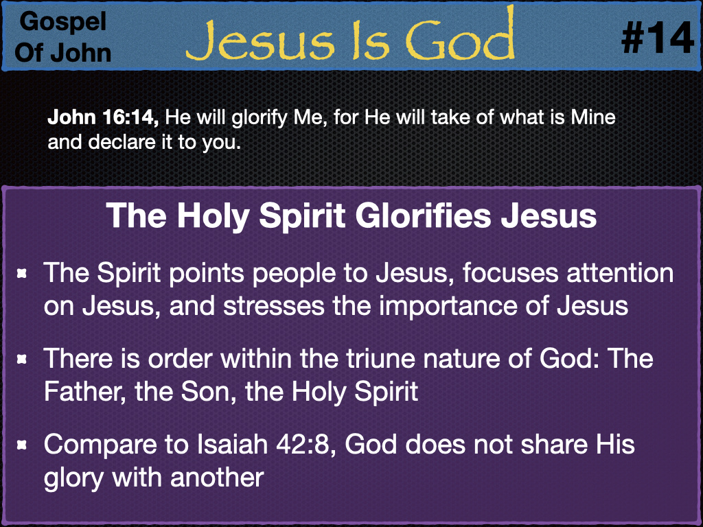 Study John 16 on FerventWord