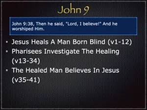 John 9 Outline