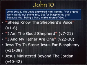John 10 Outline