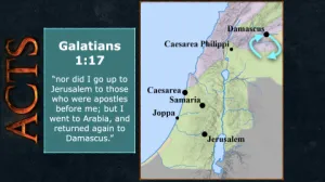 Galatians 1 - Saul In Arabia