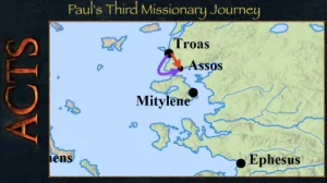 Click to enlarge image. Acts 20 - Troas To Assos