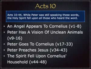 Acts 10 Outline