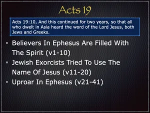 Acts 19 Outline