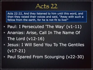 Acts 22 Outline