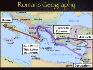 Romans: Romans Geography