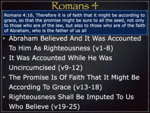 Romans 4 Outline
