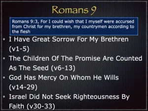 Romans 9 Outline