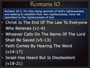 Romans 10 Outline
