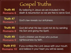 Romans 6-10 - Gospel Truths