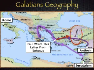 Galatians: Galatians Geography