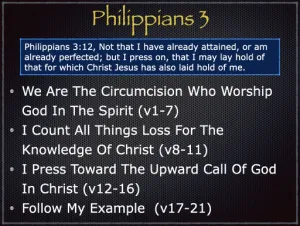 Philippians 3 Outline