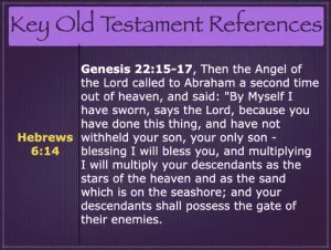 Hebrews 6 - Key Old Testament References