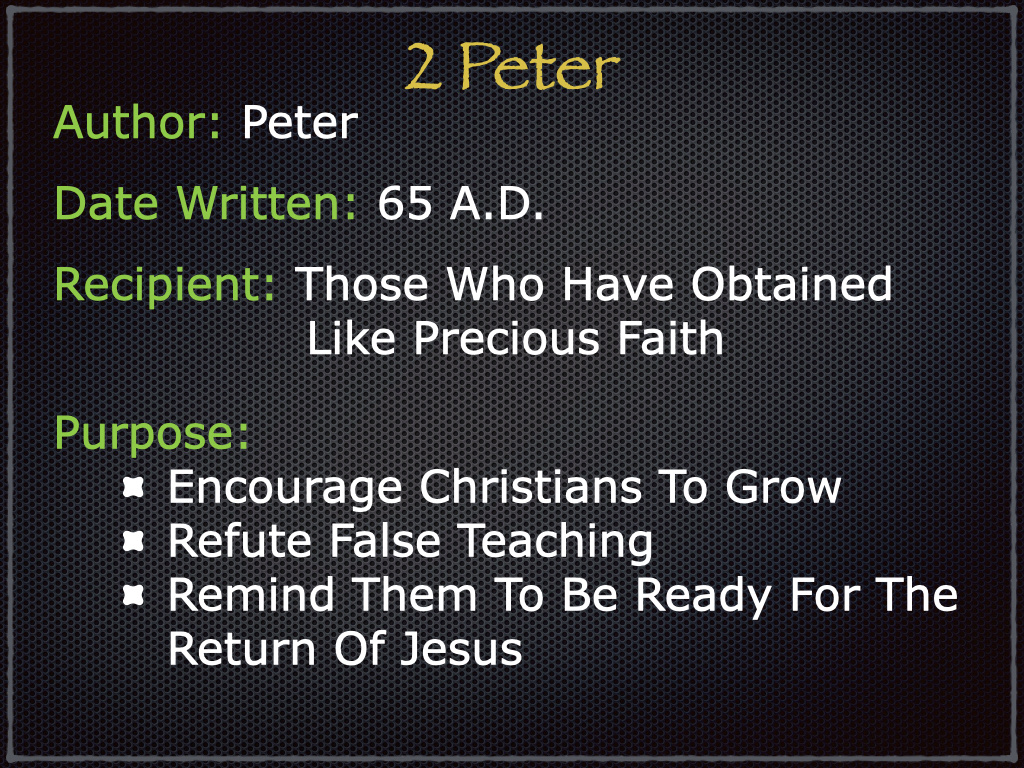 2 Peter on FerventWord