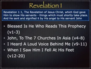 Revelation 1 Outline