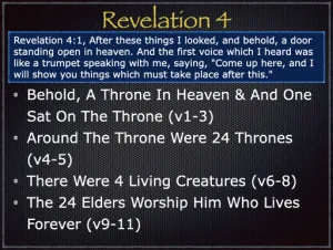 Revelation 4 Outline