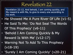 Revelation 22 Outline